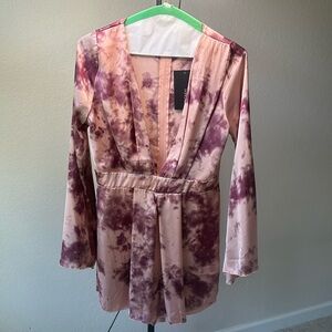 Fashion Nova Smile And Wave Romper